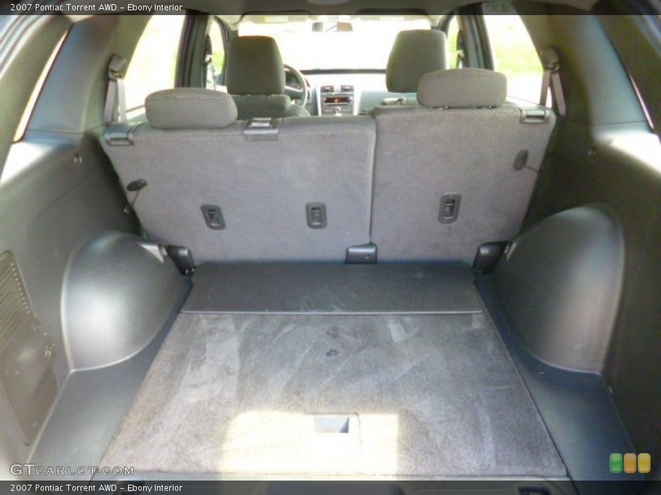 Ebony Interior Trunk for the 2007 Pontiac Torrent AWD #90708610