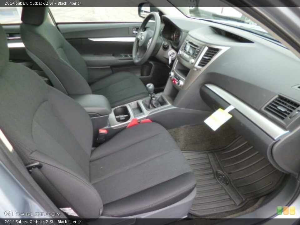 Black Interior Front Seat for the 2014 Subaru Outback 2.5i #90711715