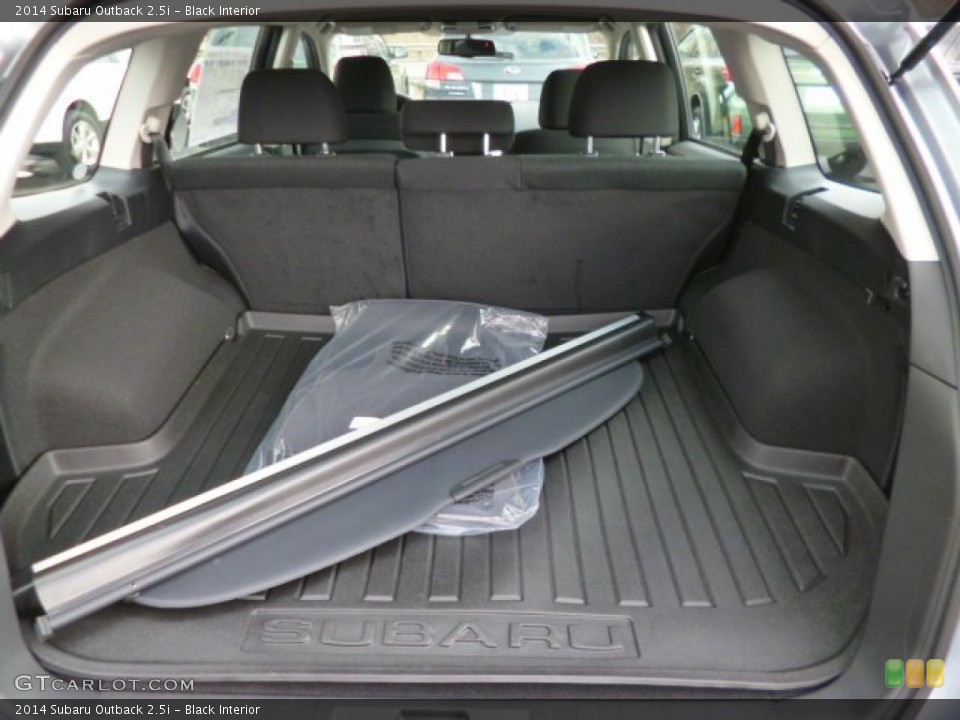 Black Interior Trunk for the 2014 Subaru Outback 2.5i #90711877