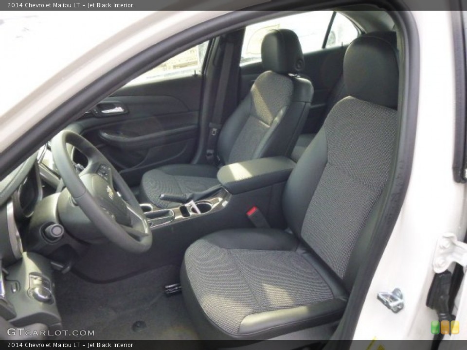 Jet Black Interior Front Seat for the 2014 Chevrolet Malibu LT #90712012