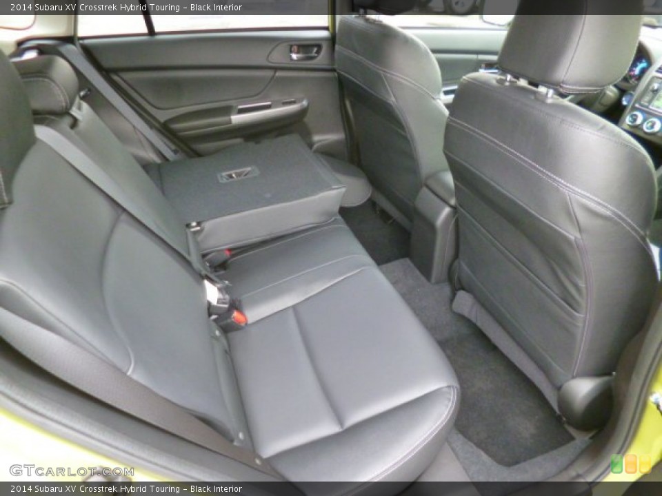 Black Interior Rear Seat for the 2014 Subaru XV Crosstrek Hybrid Touring #90712615