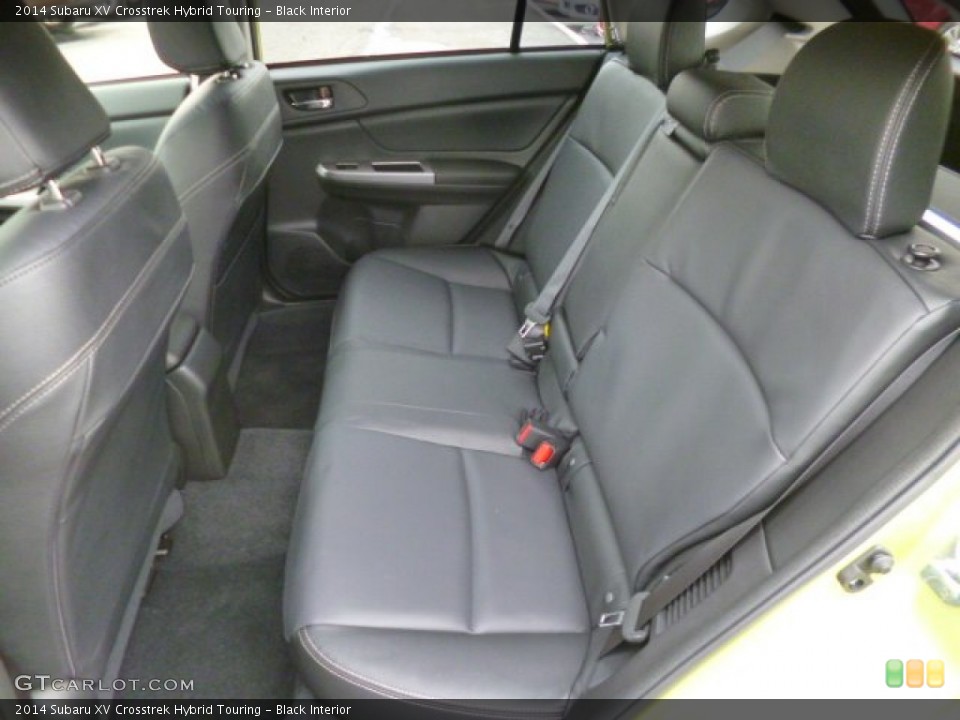 Black Interior Rear Seat for the 2014 Subaru XV Crosstrek Hybrid Touring #90712657