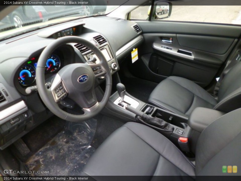 Black Interior Prime Interior for the 2014 Subaru XV Crosstrek Hybrid Touring #90712684