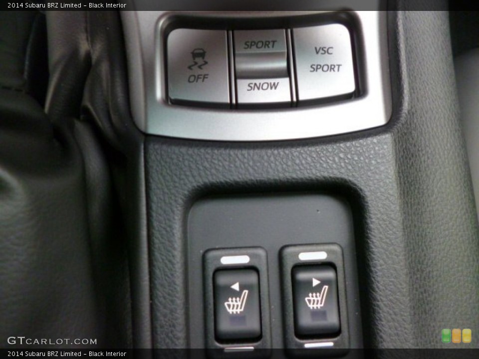 Black Interior Controls for the 2014 Subaru BRZ Limited #90713197