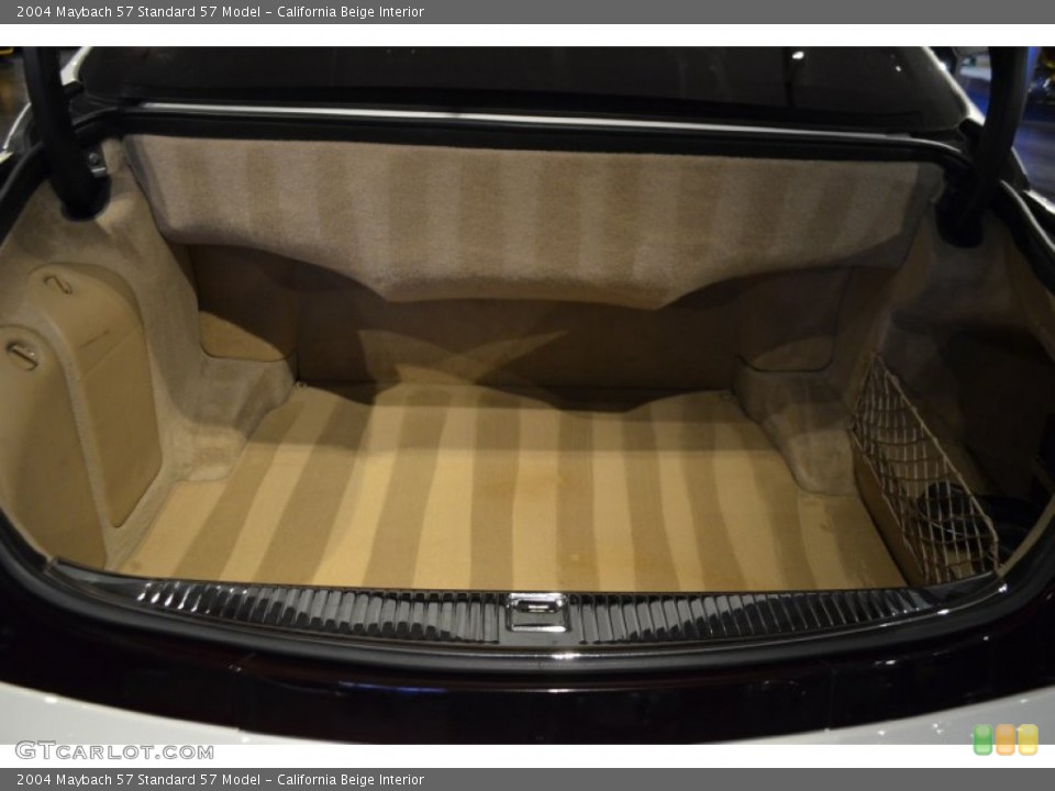 California Beige Interior Trunk for the 2004 Maybach 57  #90713869