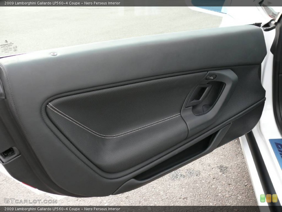 Nero Perseus Interior Photo for the 2009 Lamborghini Gallardo LP560-4 Coupe #907140