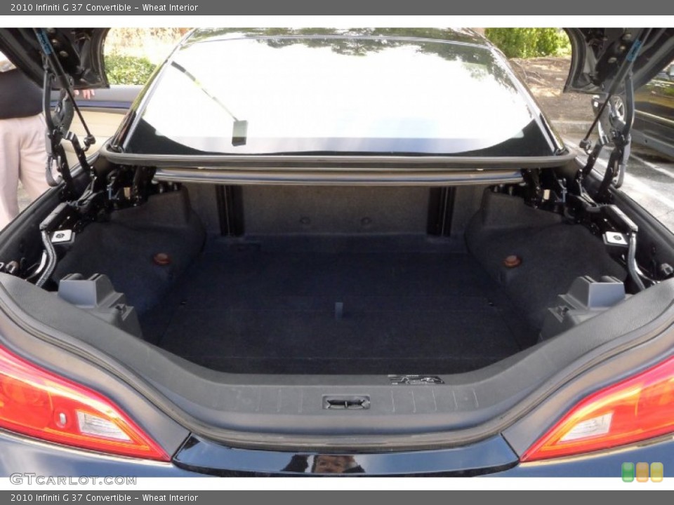 Wheat Interior Trunk for the 2010 Infiniti G 37 Convertible #90715744