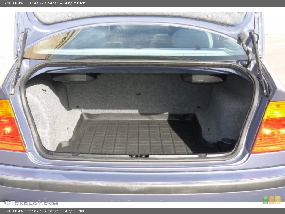 Grey Interior Trunk for the 2000 BMW 3 Series 323i Sedan #90716515