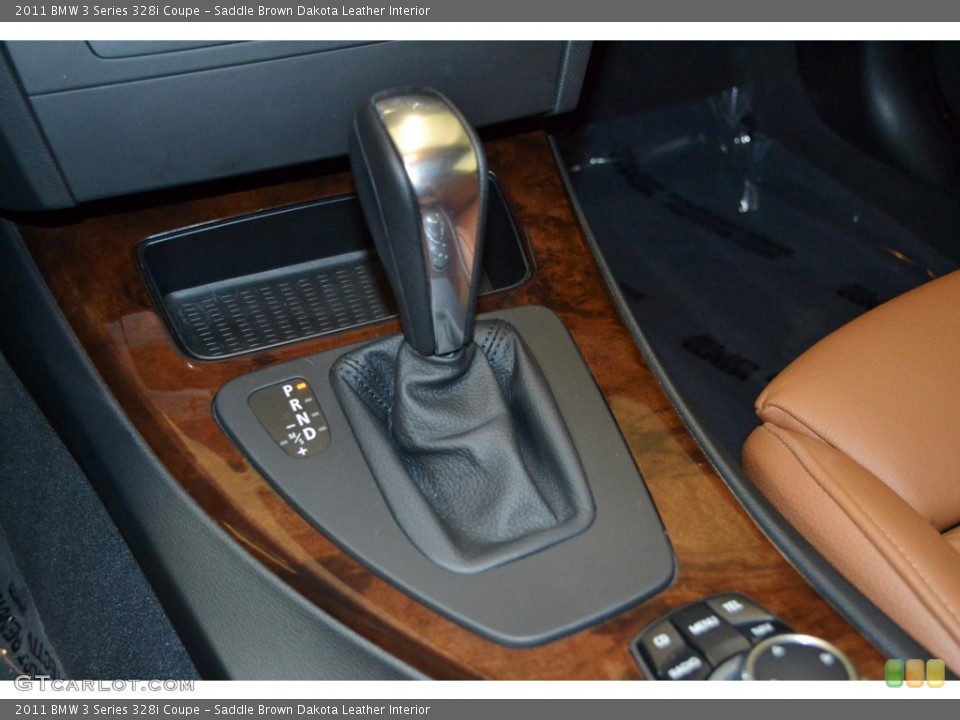Saddle Brown Dakota Leather Interior Transmission for the 2011 BMW 3 Series 328i Coupe #90717190