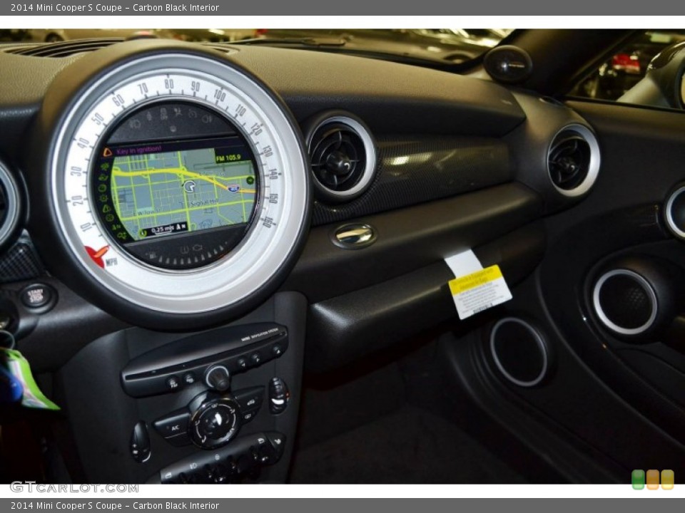 Carbon Black Interior Navigation for the 2014 Mini Cooper S Coupe #90718834
