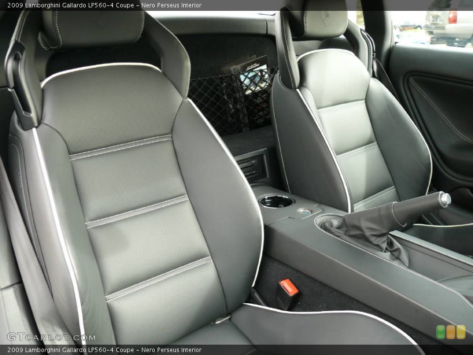 Nero Perseus Interior Photo for the 2009 Lamborghini Gallardo LP560-4 Coupe #907195