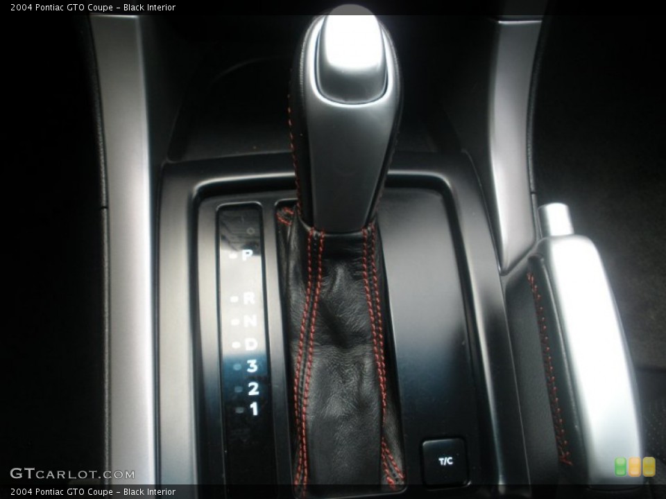 Black Interior Transmission for the 2004 Pontiac GTO Coupe #90723859
