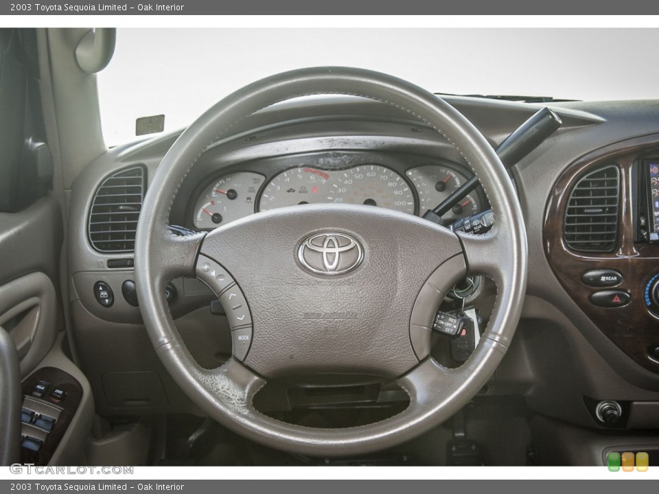 Oak Interior Steering Wheel for the 2003 Toyota Sequoia Limited #90724297