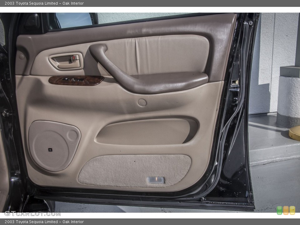 Oak Interior Door Panel for the 2003 Toyota Sequoia Limited #90724549