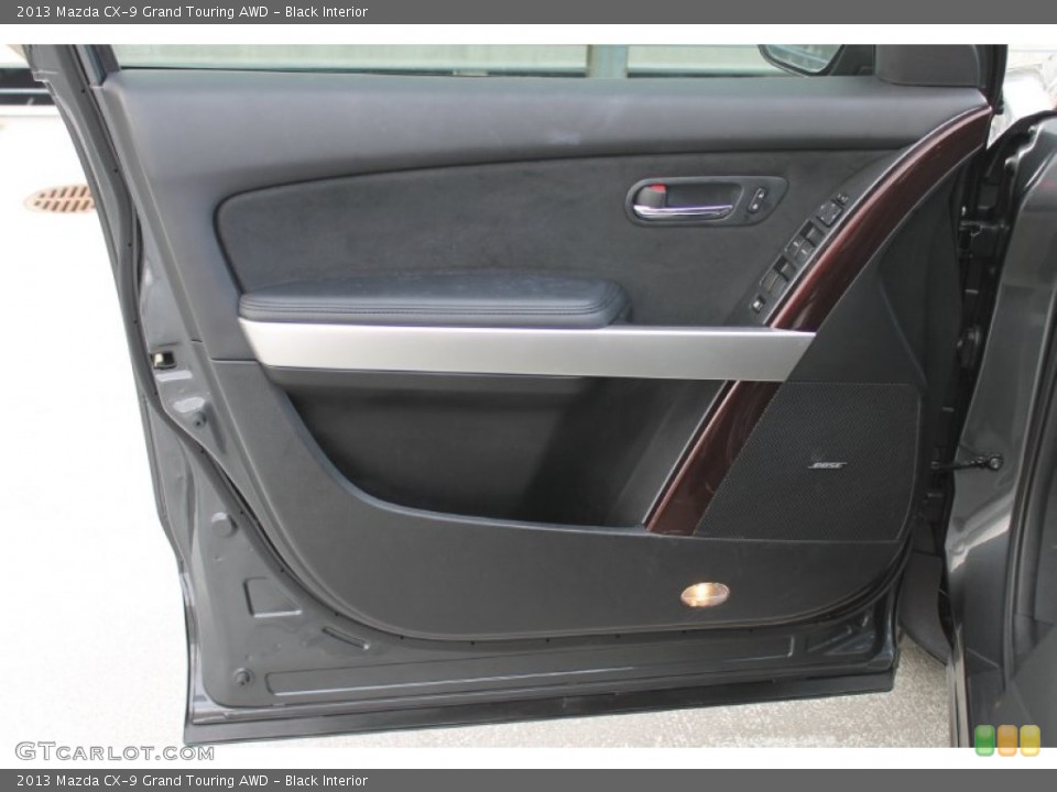 Black Interior Door Panel for the 2013 Mazda CX-9 Grand Touring AWD #90724771