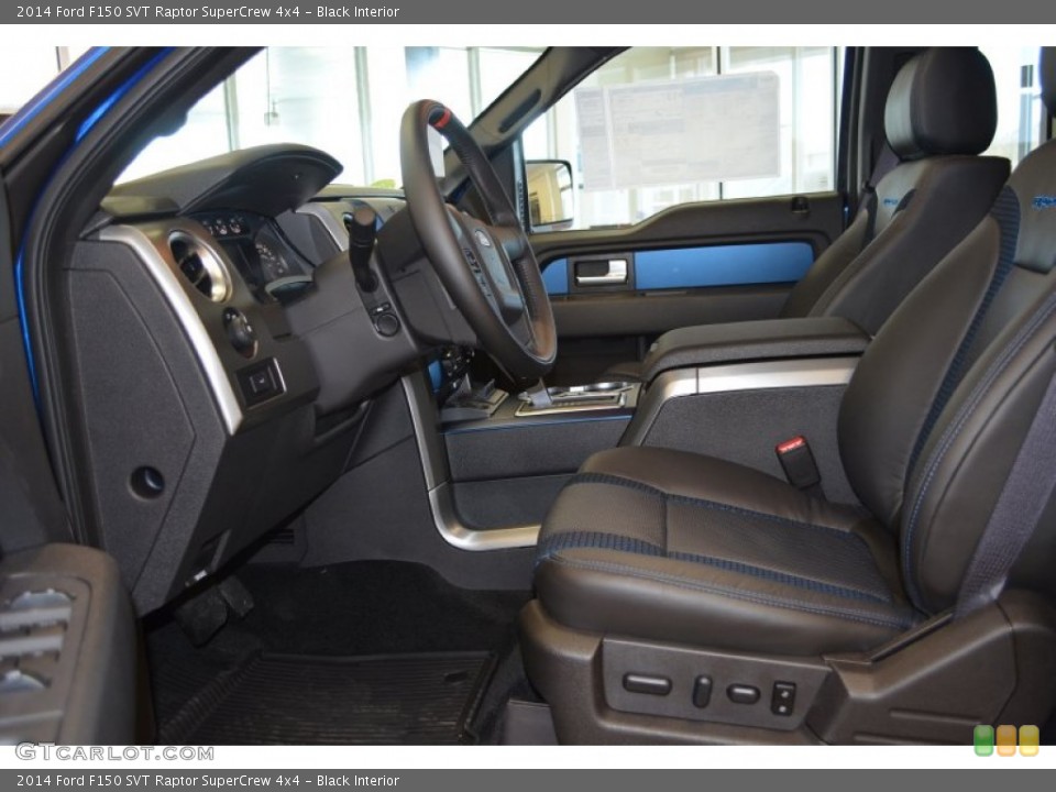 Black Interior Photo for the 2014 Ford F150 SVT Raptor SuperCrew 4x4 #90726741