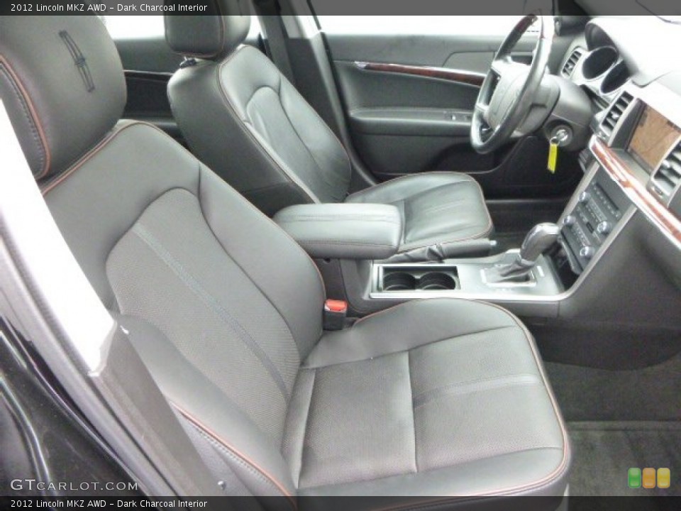 Dark Charcoal Interior Front Seat for the 2012 Lincoln MKZ AWD #90728977