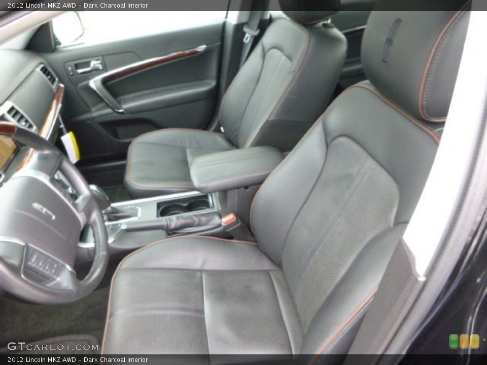 Dark Charcoal Interior Front Seat for the 2012 Lincoln MKZ AWD #90729043