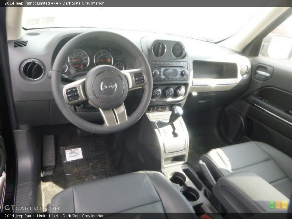 Dark Slate Gray Interior Prime Interior for the 2014 Jeep Patriot Limited 4x4 #90743380