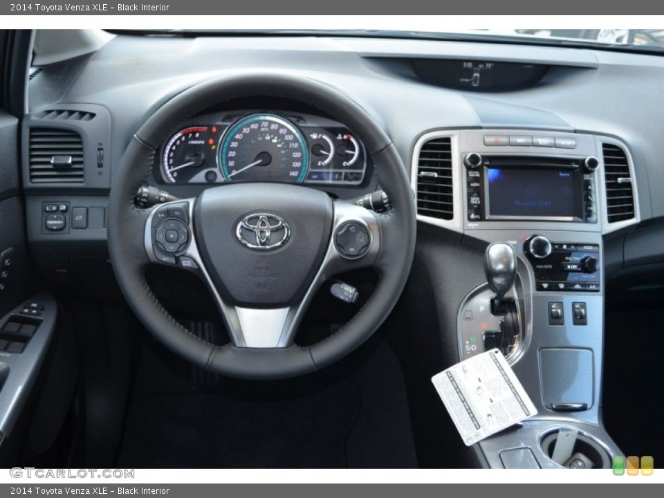 Black Interior Dashboard for the 2014 Toyota Venza XLE #90748119