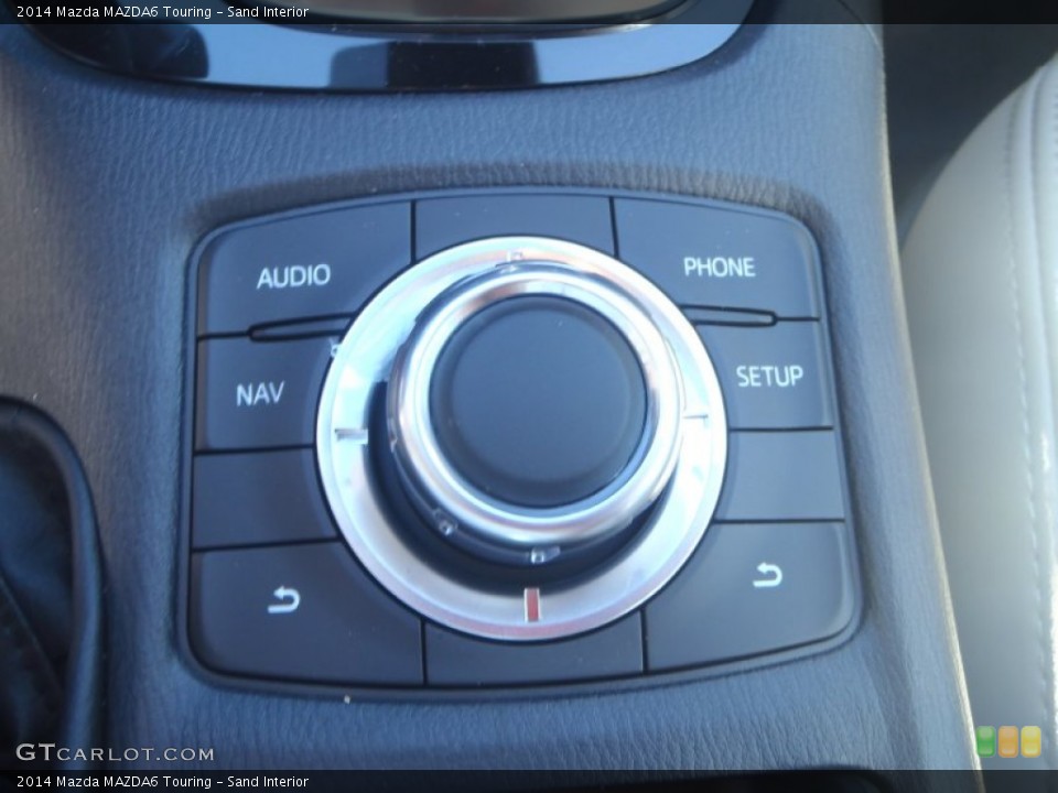 Sand Interior Controls for the 2014 Mazda MAZDA6 Touring #90749766