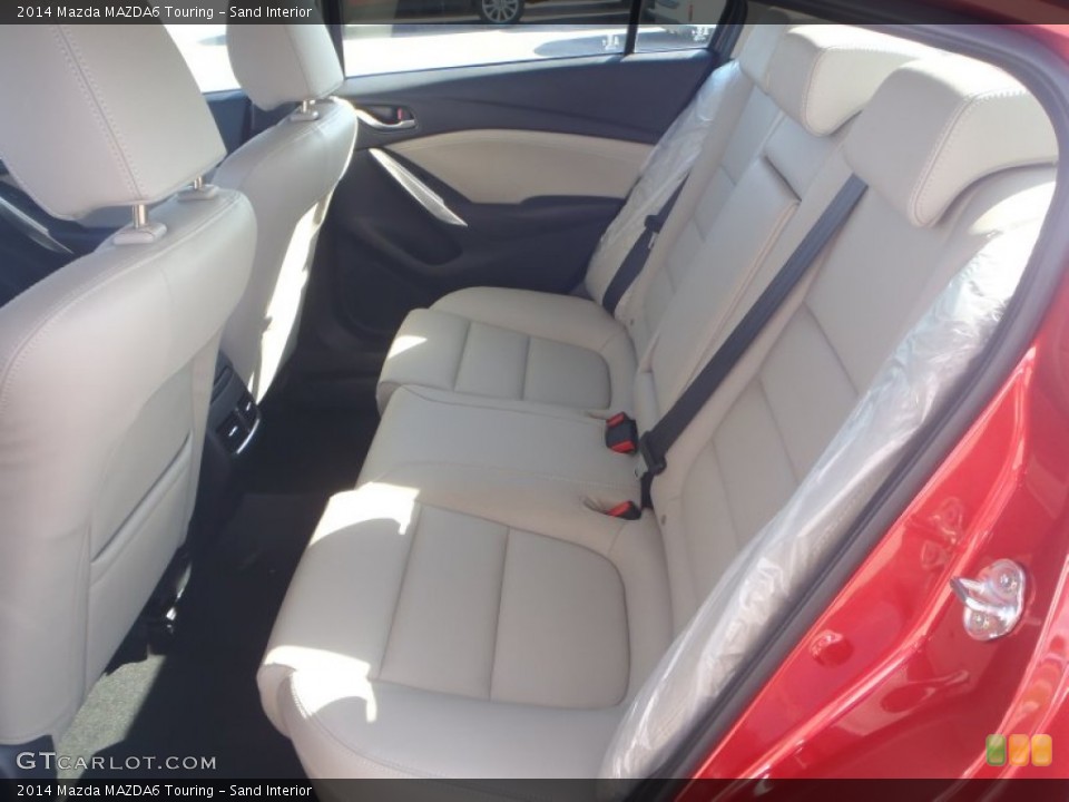 Sand Interior Rear Seat for the 2014 Mazda MAZDA6 Touring #90749922