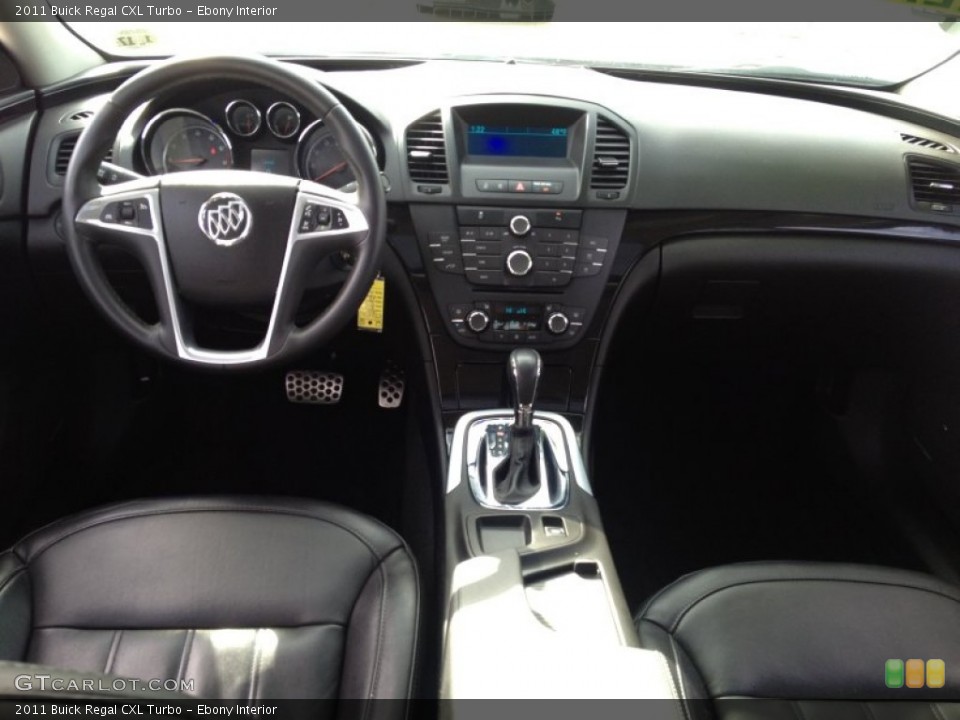 Ebony Interior Dashboard for the 2011 Buick Regal CXL Turbo #90752358