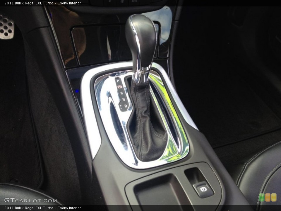 Ebony Interior Transmission for the 2011 Buick Regal CXL Turbo #90752508