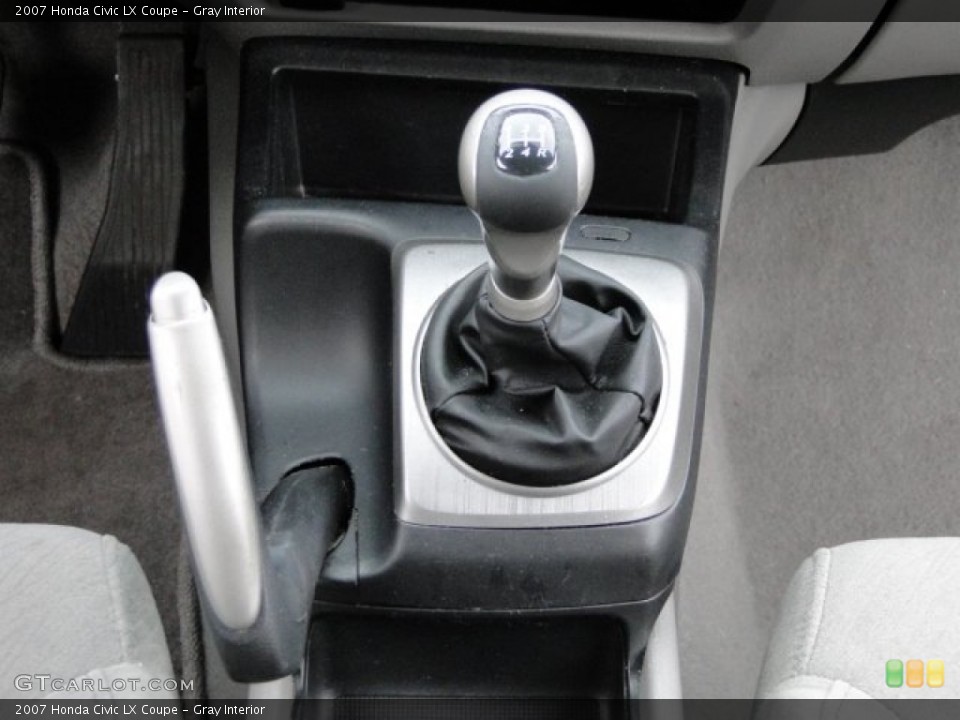 Gray Interior Transmission for the 2007 Honda Civic LX Coupe #90753120