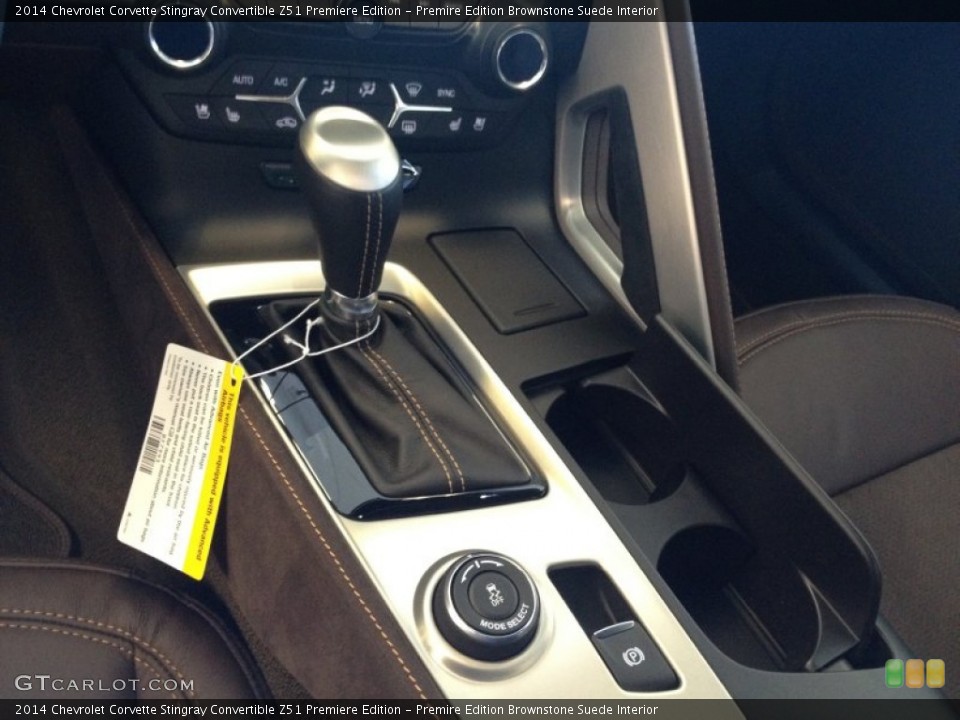 Premire Edition Brownstone Suede Interior Transmission for the 2014 Chevrolet Corvette Stingray Convertible Z51 Premiere Edition #90753483