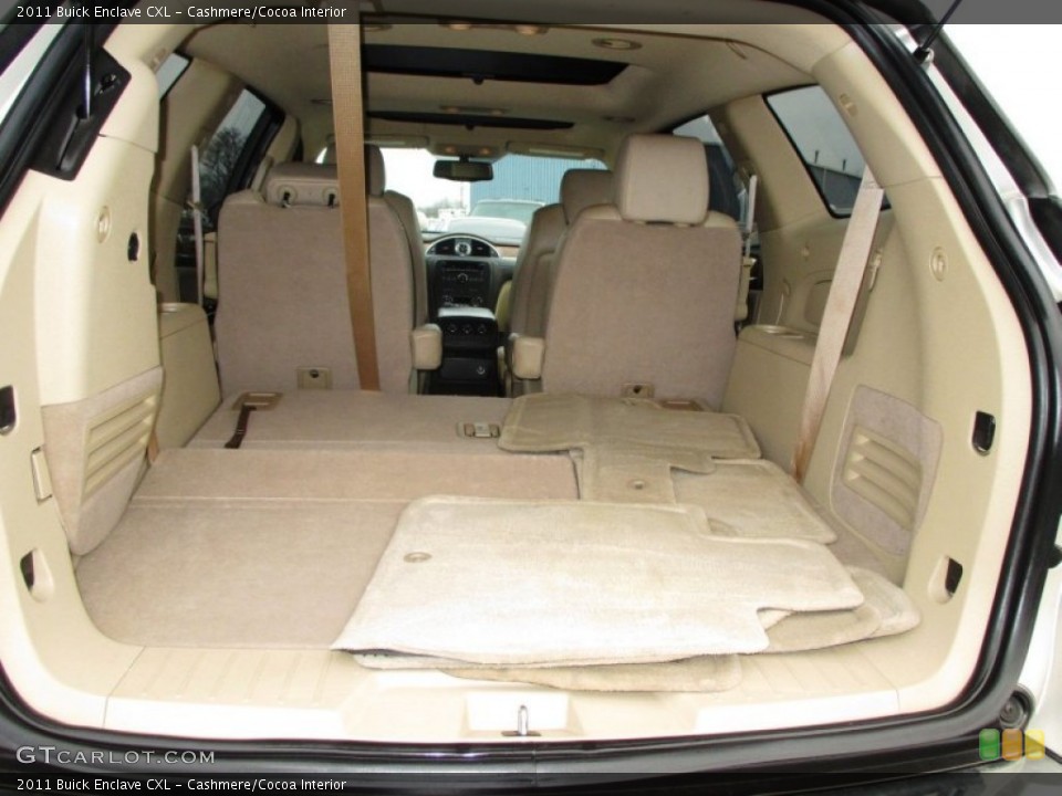 Cashmere/Cocoa Interior Trunk for the 2011 Buick Enclave CXL #90758280