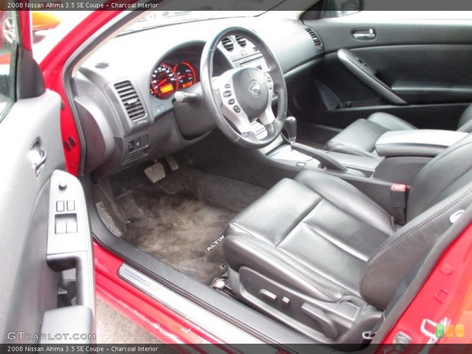 Charcoal Interior Prime Interior for the 2008 Nissan Altima 3.5 SE Coupe #90759942