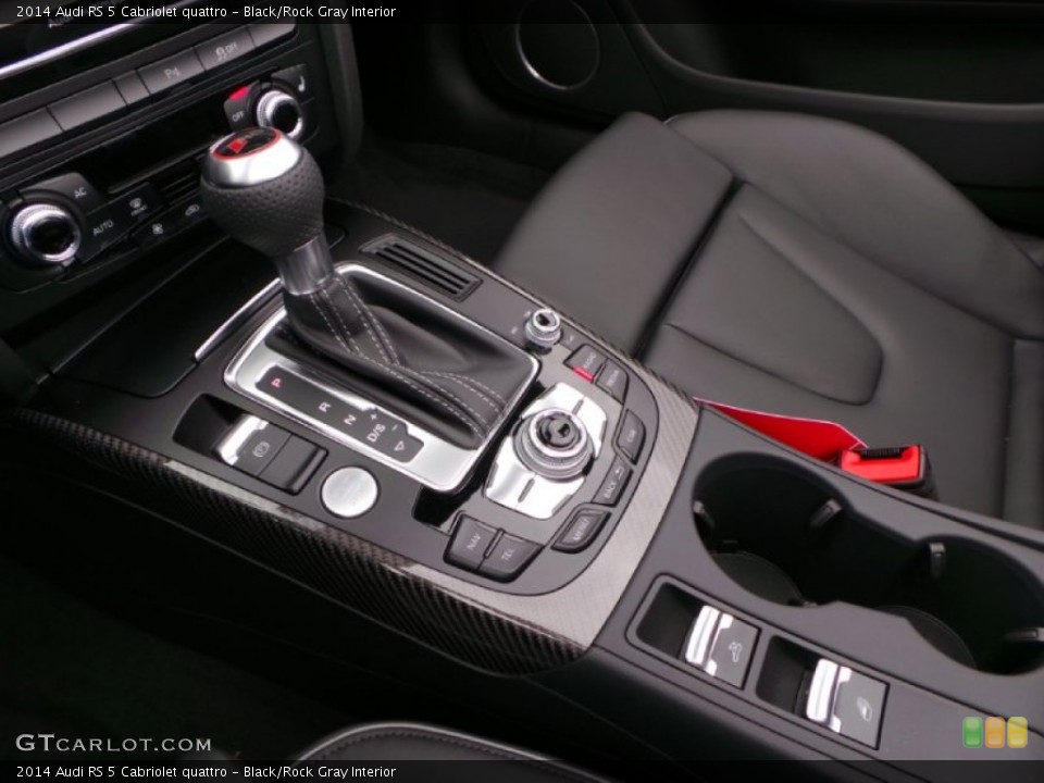 Black/Rock Gray Interior Transmission for the 2014 Audi RS 5 Cabriolet quattro #90760284