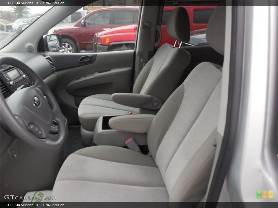 Gray Interior Front Seat for the 2014 Kia Sedona LX #90765903