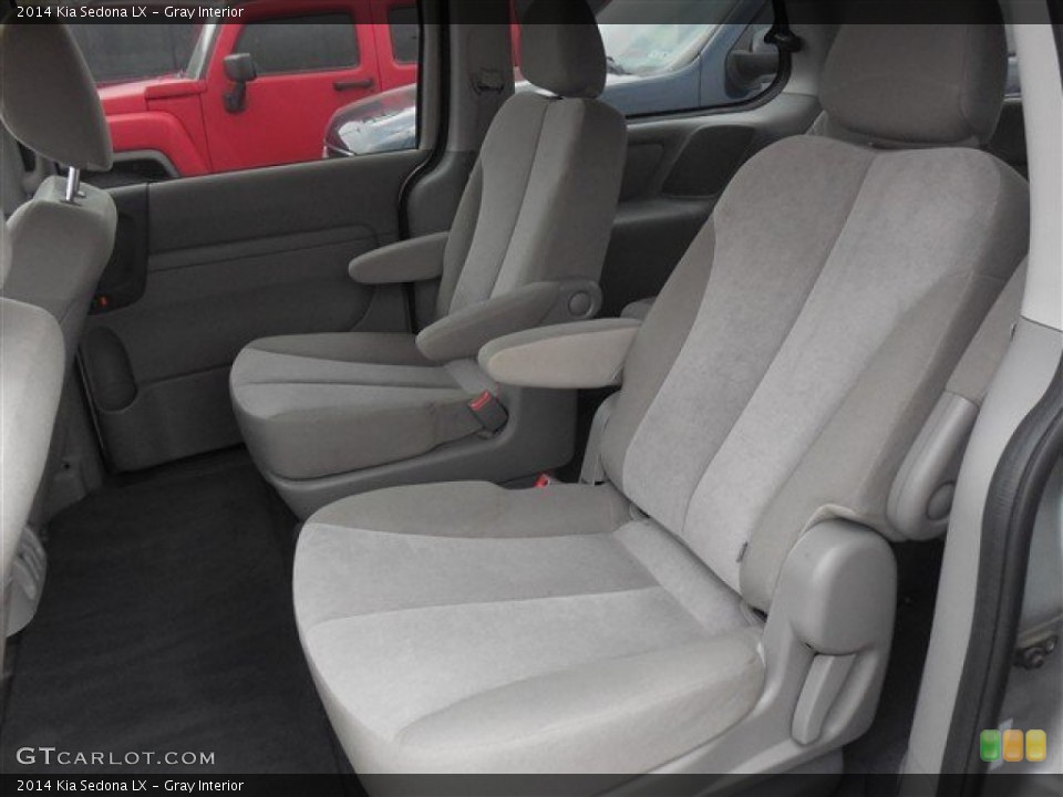 Gray Interior Rear Seat for the 2014 Kia Sedona LX #90765924