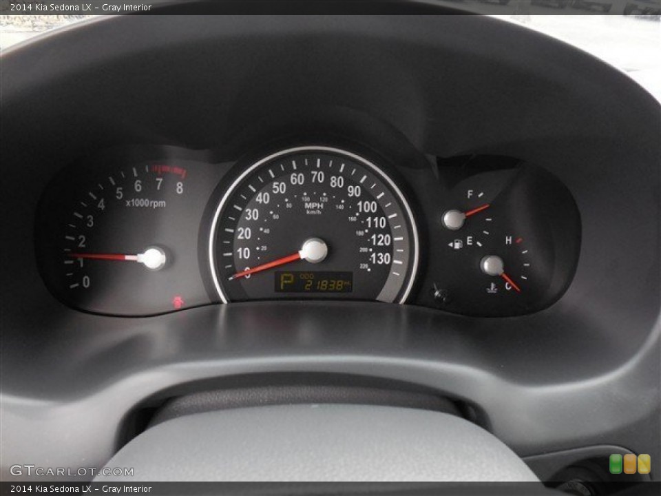Gray Interior Gauges for the 2014 Kia Sedona LX #90766032