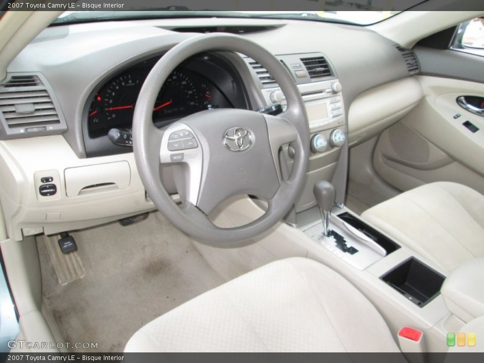 Bisque Interior Prime Interior for the 2007 Toyota Camry LE #90767243