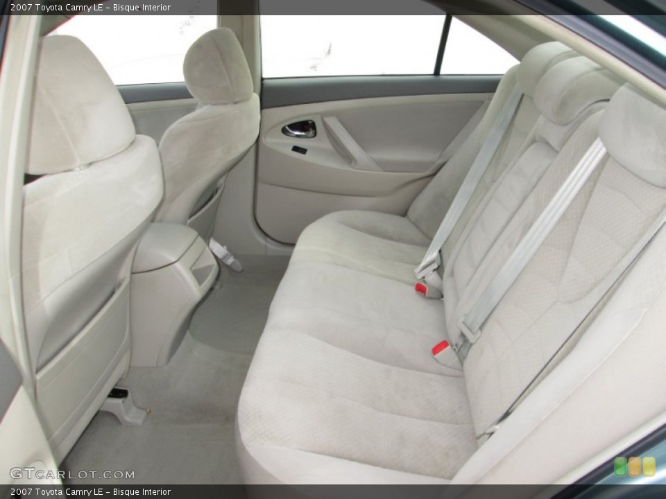 Bisque Interior Rear Seat for the 2007 Toyota Camry LE #90767298