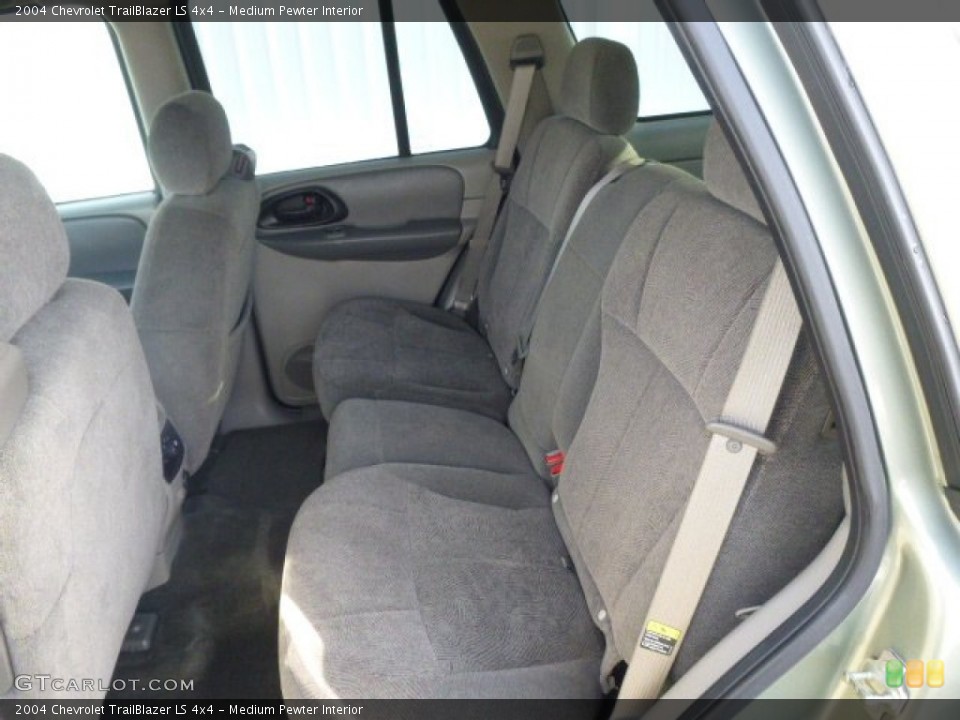Medium Pewter Interior Rear Seat for the 2004 Chevrolet TrailBlazer LS 4x4 #90767895