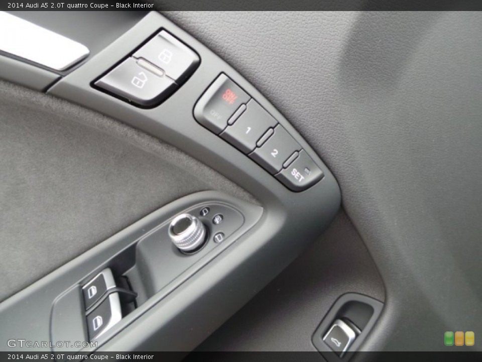 Black Interior Controls for the 2014 Audi A5 2.0T quattro Coupe #90769689