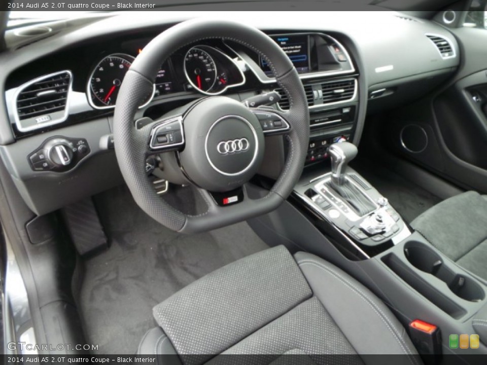 Black Interior Photo for the 2014 Audi A5 2.0T quattro Coupe #90769731