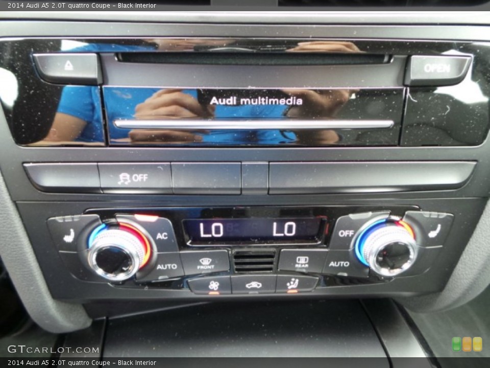 Black Interior Controls for the 2014 Audi A5 2.0T quattro Coupe #90770001