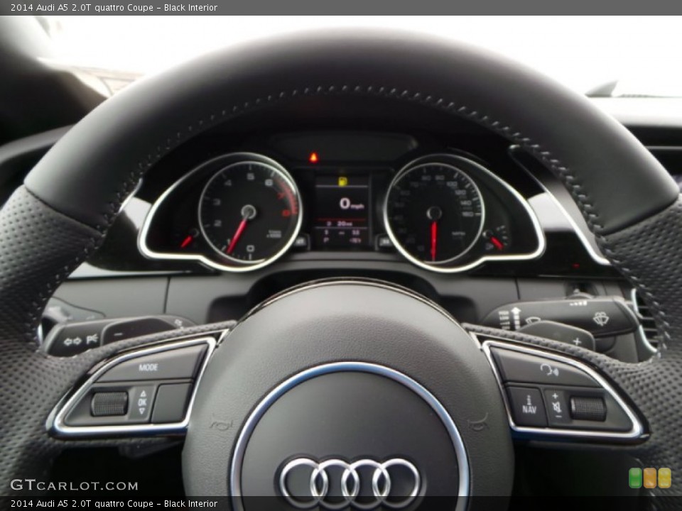 Black Interior Steering Wheel for the 2014 Audi A5 2.0T quattro Coupe #90770064