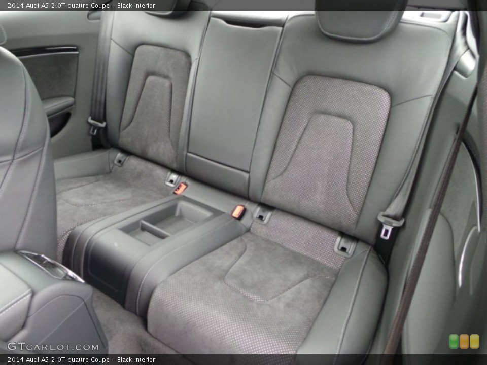 Black Interior Rear Seat for the 2014 Audi A5 2.0T quattro Coupe #90770106