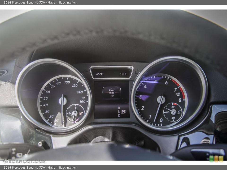 Black Interior Gauges for the 2014 Mercedes-Benz ML 550 4Matic #90771798