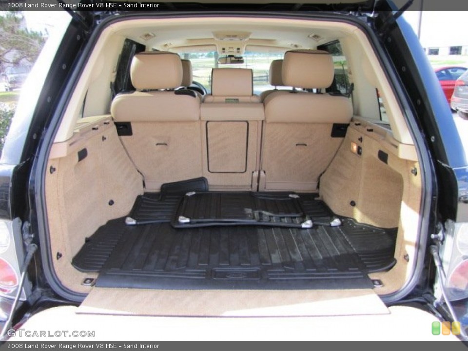 Sand Interior Trunk for the 2008 Land Rover Range Rover V8 HSE #90774096