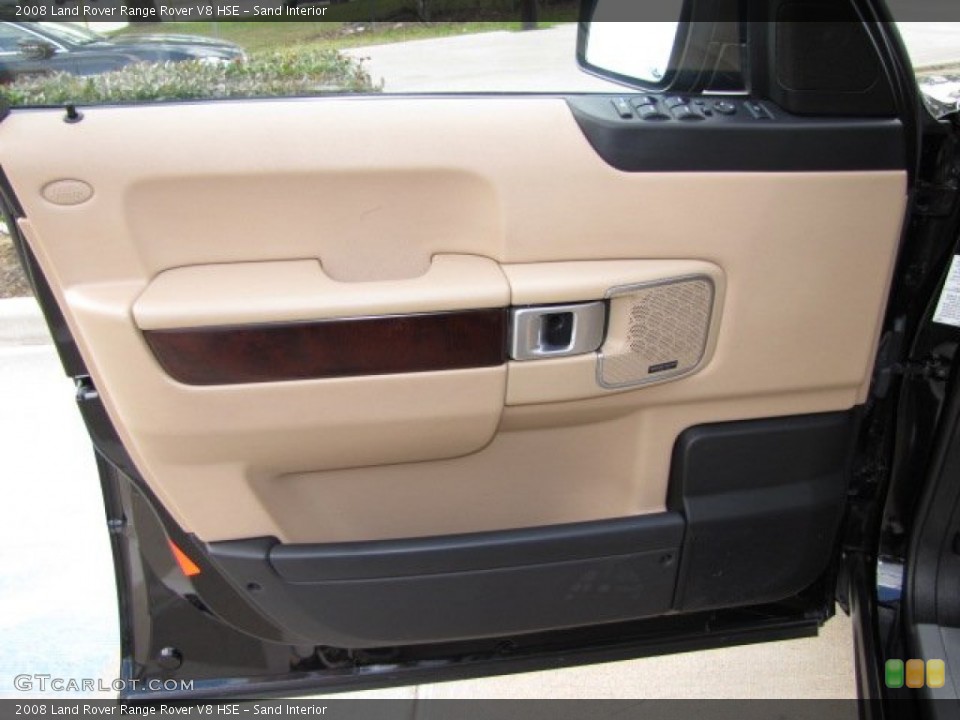 Sand Interior Door Panel for the 2008 Land Rover Range Rover V8 HSE #90774561