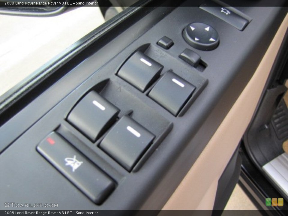 Sand Interior Controls for the 2008 Land Rover Range Rover V8 HSE #90774579