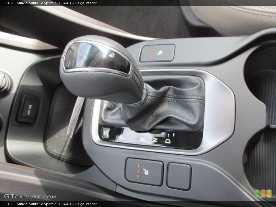 Beige Interior Transmission for the 2014 Hyundai Santa Fe Sport 2.0T AWD #90775509