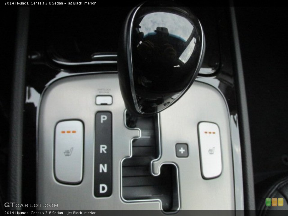 Jet Black Interior Transmission for the 2014 Hyundai Genesis 3.8 Sedan #90777347